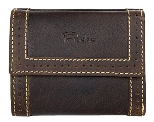 Portefeuille en cuir véritable Pedro : le compagnon compact idéal pour voyager léger