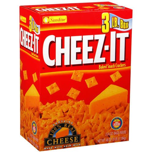Sunshine Cheez-It Crackers, Original, 48 Oz Box
