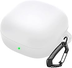 Silicone Case Cover for Samsung Buds Core, 2025 Model (White)