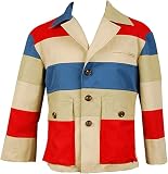 Fear and Loathing in Las Vegas Raoul Duke Movie Inspired Cosplay Jacket (US, Alpha, 3X-Large, Regular, Regular)