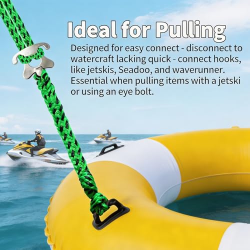 Cuerda de remolque para cable inflable y deportes acuáticos en el mar 5