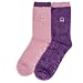 2-Pairs Womens Noble Mount Soft Anti-Skid Winter Feather Socks - Set A2