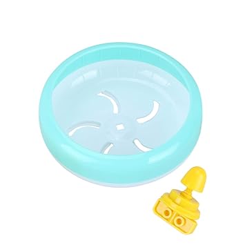 POPETPOP 2pcs Hamster Wheel Silent Spinner - Pets Running Sports Exercise Wheel Jogging Wheel Hamster Rat Gerbil Silent Spinner Toys - 18cm