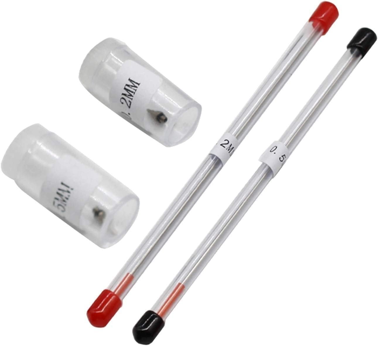 Airbrush Kit 0.2/0.5mm Airbrush Nozzle Needle Replacement Parts for Airbrush Model Spraying Paint Sprayer Tool for Nail Art, Makeup, Painting, and Cake Decorati