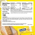 LUNA Bar - LemonZest Flavor - Gluten Free Snack Bars - Non-GMO - Protein Bars - Made with Organic Oats - Value Pack (12 Pack) - Image 2
