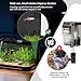 3.5 Gallon Aquarium Starter Kits, Betta Fish Tank with Heater, Digital Thermometer, Aquarium Light with Timer, Hidden Filtration System and Water Changer Kit, Self Cleaning Fish Tank for Nano Fish