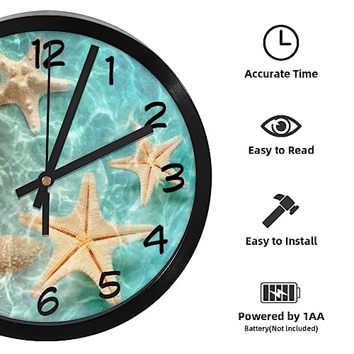 Horloge murale silencieuse à quartz pour éliminer les bruits du salon - 3