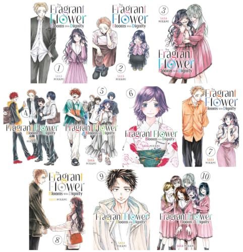 The Fragrant Flower Blooms With Dignity Manga Series 10-Book Ultimate Collection Set (Vol.1–10) – Heartfelt School Romance, Character Growth & Wholesome Coming-of-Age Drama