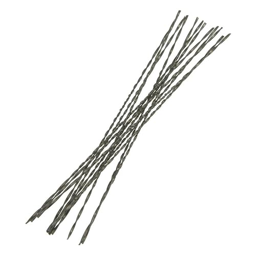 Foxbc Spiral Scroll Saw Blades - Plain End (#7 Wood Cutting) #TOP4