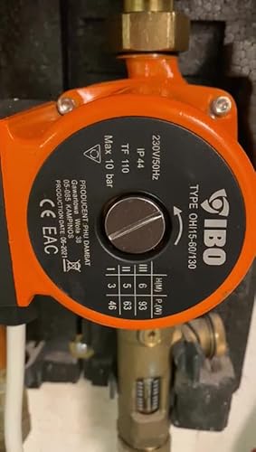 IBO Umwälzpumpe OHI15-60/130 - Hocheffizienzpumpe Klasse A Für Heizung