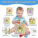 Montessori activity cube