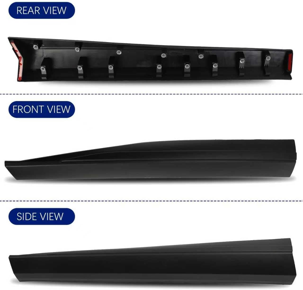 Front Left Lower Door Trim Molding, for 2021 2022 2023 Nissan Rogue, LH Driver Side Door Protector Panel Cover Strip, for 808716RR0A 80871-6RR0A