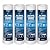 50M-4PK 50-Micron Sediment Water Filter Cartridge WELL-MATCHED with P5, AP110, WFPFC5002, CFS110, RS14, WHKF-GD05, 4-Pack