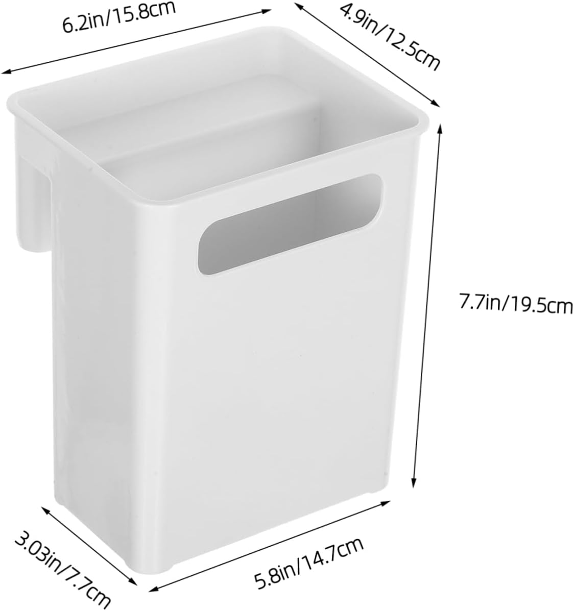 Ceramic Wheel Hanging Storage Bin Lightweight Pottery Tool Holder for Collecting Waste and Keeping Your Workspace Organized