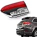 Huray Right Inner Taillight Compatible with Jeep Grand Cherokee 2014-2021 Laredo/Limited/Overland/Summit Passenger Side Tail Light Lamp Assembly Replacement for 68110046AB CH2803105