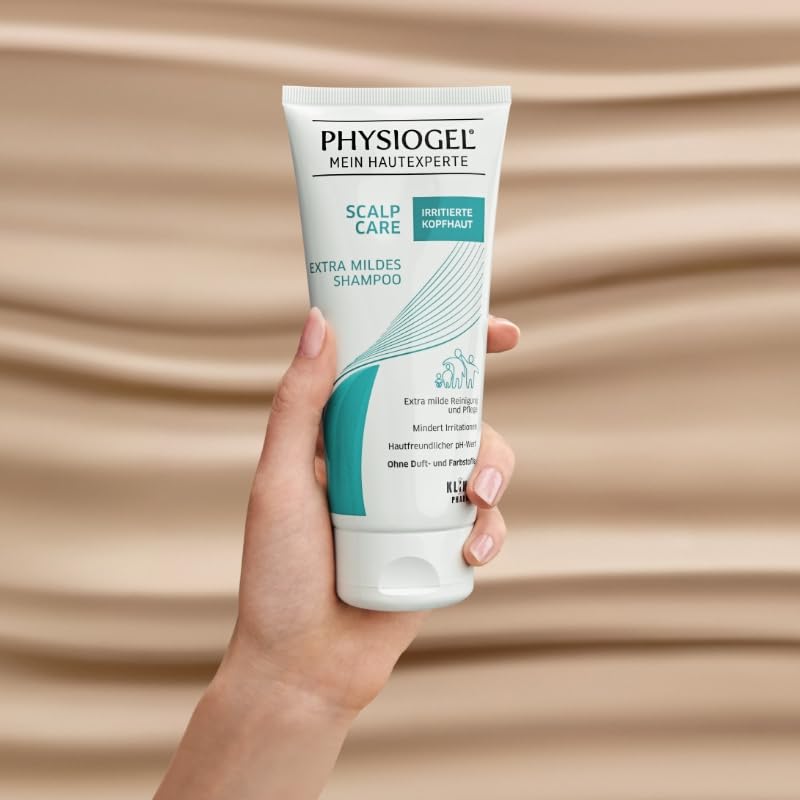 PHYSIOGEL Scalp Care Extra mildes Shampoo 200 ml - Kids Edition - milde Reinigung und Pflege für irritierte, gereizte, trockene Kopfhaut - Irritationen minderndes Feuchtigkeitsshampoo