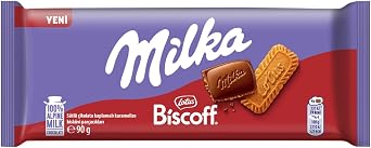 Milka Biscoff Tablet Çikolata 90g