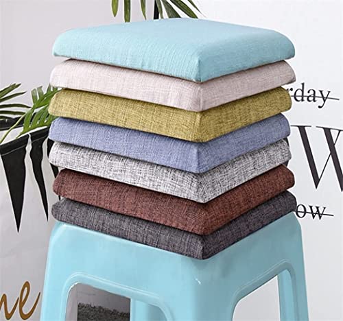Coussin de sol super doux carré antidérapant lavable pour tabouret - 7