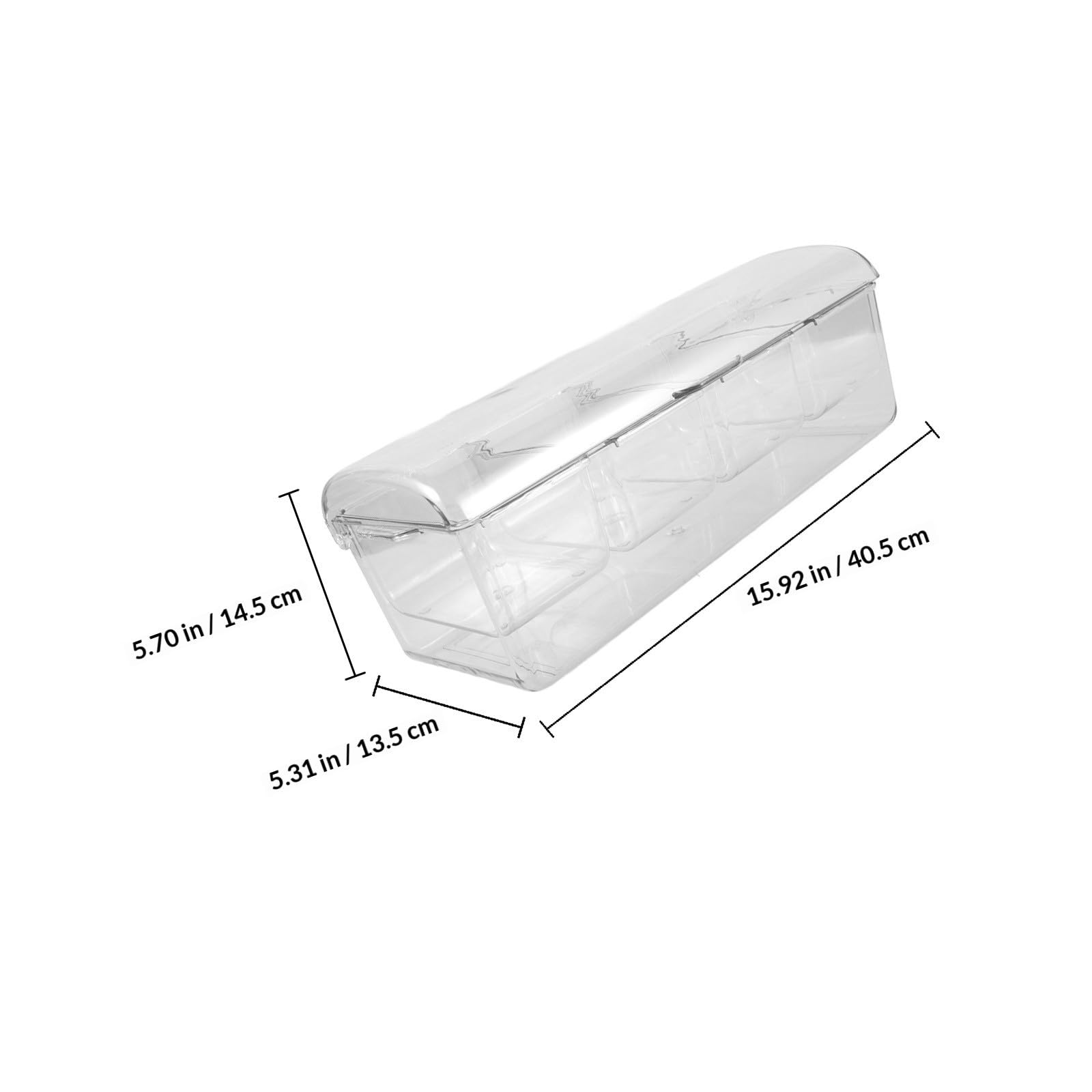 Plateau à Salade Portable en Plastique avec 4 Compartiments Séparés pour Conservation au Réfrigérateur, pour Pique-niques et Usage Quotidien la Maison