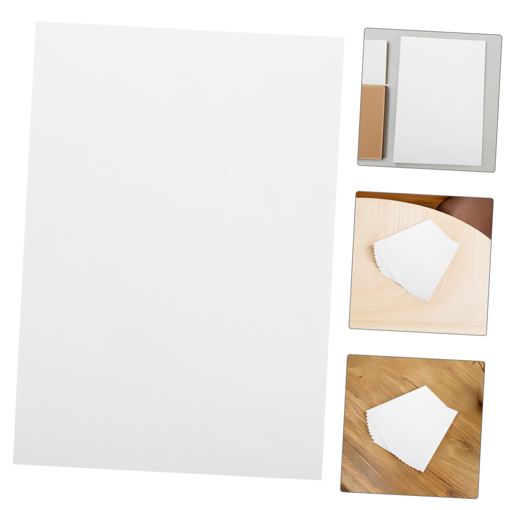 Papier Aquarelle Texturé 8k 600g, 10 Feuilles Blanches