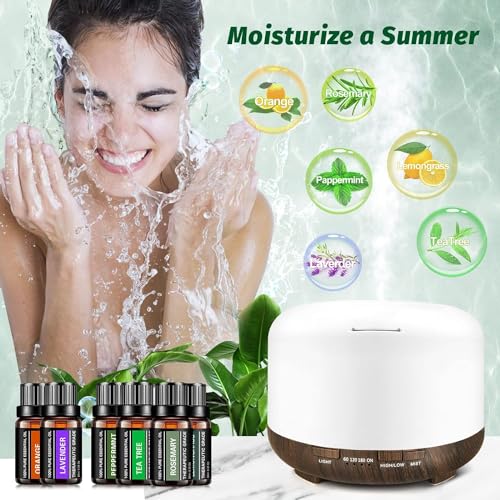 Otheya Essential Oils Sets Pure Oils Kit- Top 6 Aromatherapy Oils Gift Set-6 Pack, 10Ml thumb #6