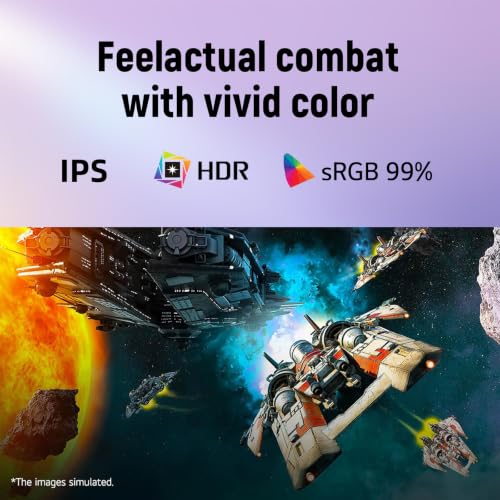 Image of LG 27 inch Ultragear Gaming Monitor, FHD 1080p IPS Display, 144Hz Refresh Rate, 1ms MBR, HDR10, NVIDIA G-Sync Compatible & AMD FreeSync, 99% sRGB, Built-in Speakers, HDMI & DP, Height & Tilt Adjustable
