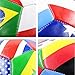 Xweptuy Size 5 Soccer Ball, 8.5 Inch National Flag Soccer Ball, Waterproof PVC Youth Adult for League Game Trainning Practice or Gift ~