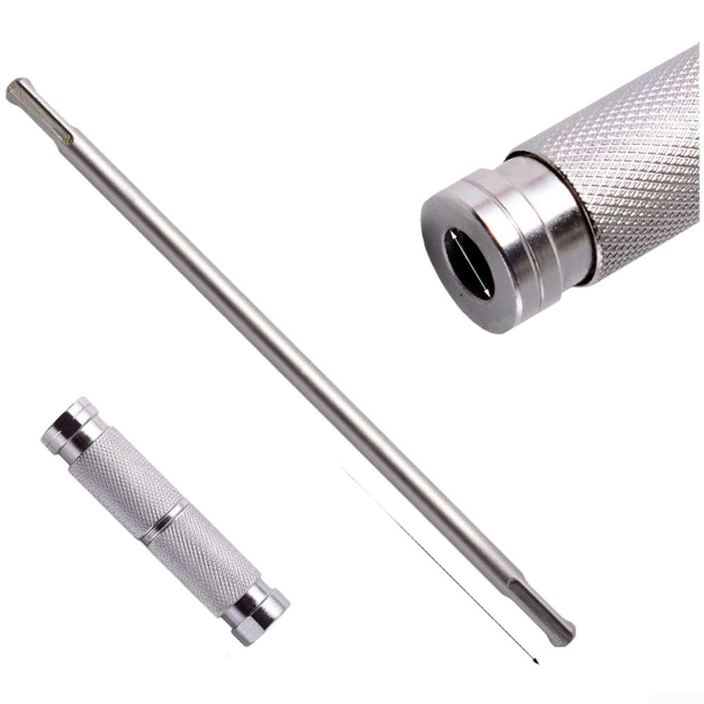 SDS-Plus-Verlängerungsstange, 26 cm, mit Schnellwechseladapter für Bohrhammer, entwickelt für schnelle Werkzeugverriegelung und Kompatibilität mit verschiedenen Bohrer-Rundschäften