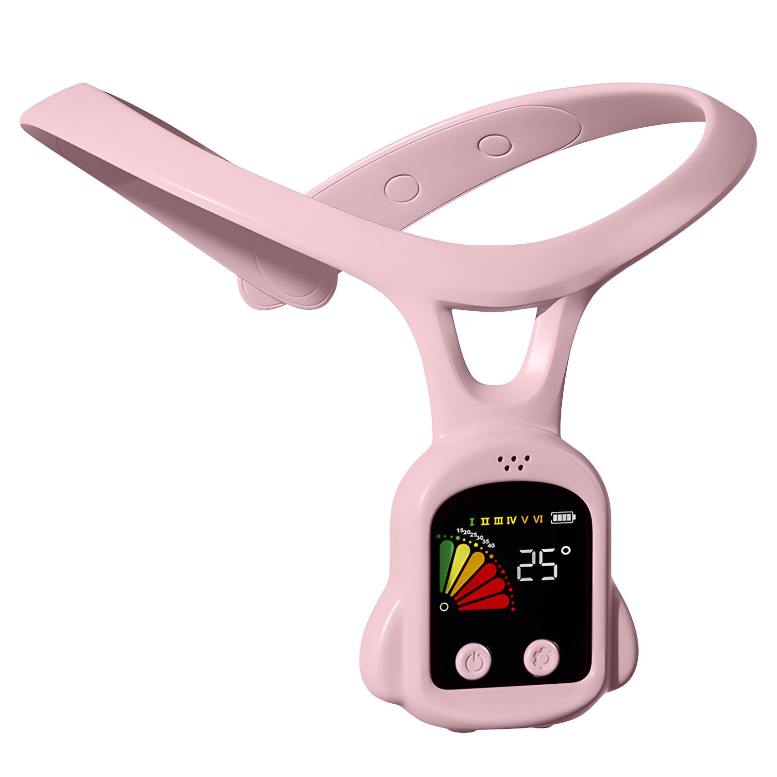 Entrenador de postura de espalda modificable de 6 etapas con pantalla de respuesta LED, ayuda ergonómica para la columna vertebral y respuesta visual