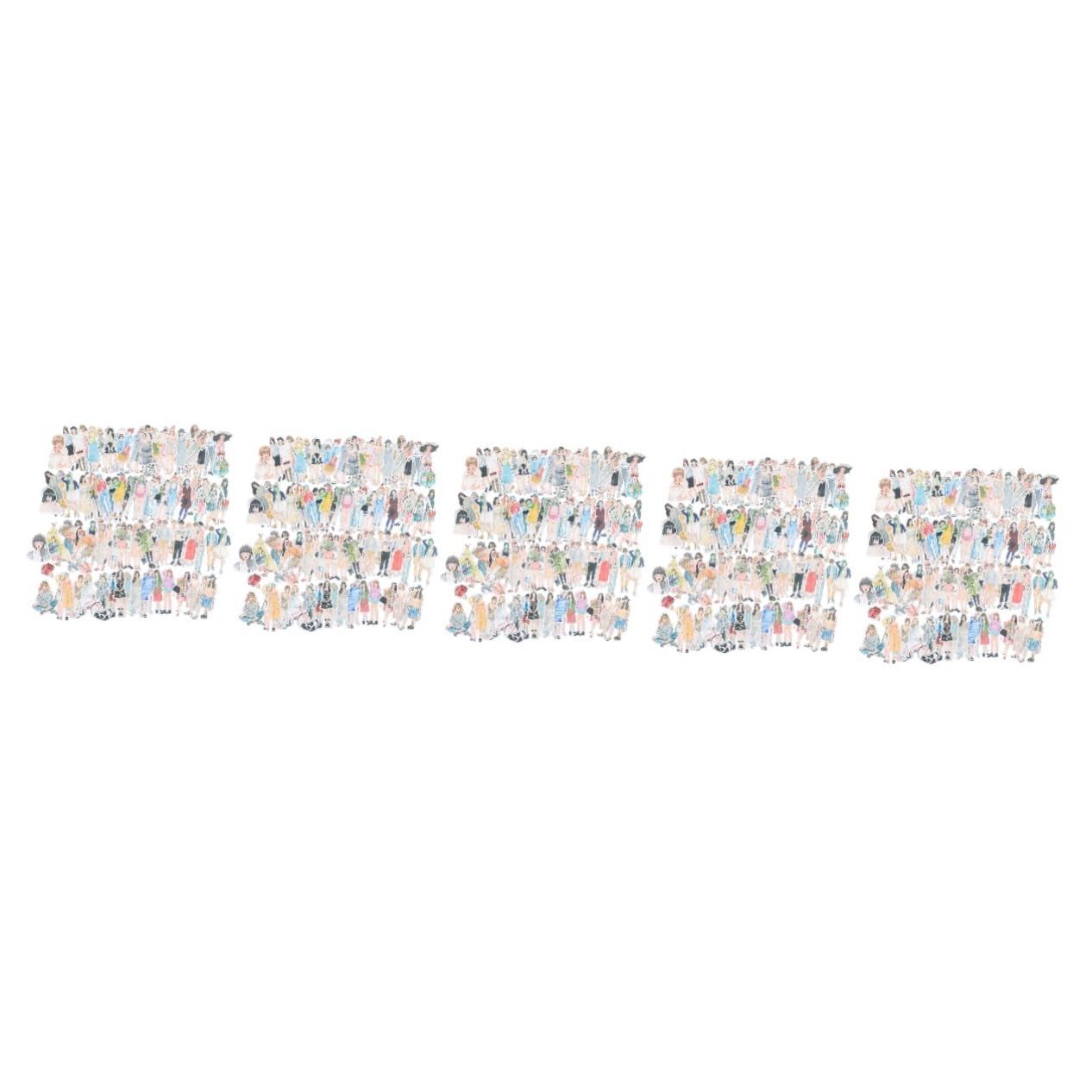EXCEART 1080 Piezas Niña Pegatinas Álbum De Fotos Pegatinas Etiqueta Del Diario Pegatinas Para Planificador Etiqueta Engomada De Las Chicas De Moda Papel Computadora Hazlo Tu Mismo Viajar