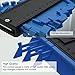 LUTER Plastic Contour Gauge, 10 Inch Profile Gauge Measure Ruler Contour Duplicator for Precise Measurement Tiling Laminate Wood Marking Tool (Blue/10 inch)
