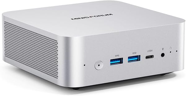 MINISFORUM AI X1 ミニPC|AMD Ryzen 7 255|32GB DDR5 メモリ|1TB SSD|Windows 11 Pro搭載小型PC|HDMI2.1|DP1.4|USB4×2|4画面出力|2.5Gbps LAN|Wi-Fi 7|BT5.4|コンパクトPC - 1