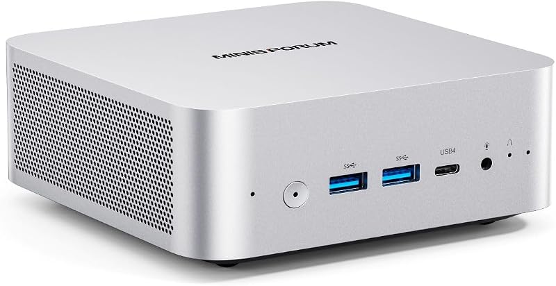 MINISFORUM AI X1 ミニPC|AMD Ryzen 7 255|32GB DDR5 メモリ|1TB SSD|Windows 11 Pro搭載小型PC|HDMI2.1|DP1.4|USB4×2|4画面出力|2.5Gbps LAN|Wi-Fi 7|BT5.4|コンパクトPC