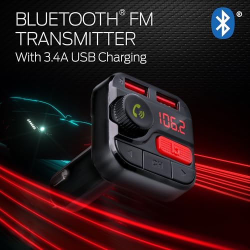 Image of Monster Bluetooth FM Transmitter with 3.4 Amp USB Charging Ports