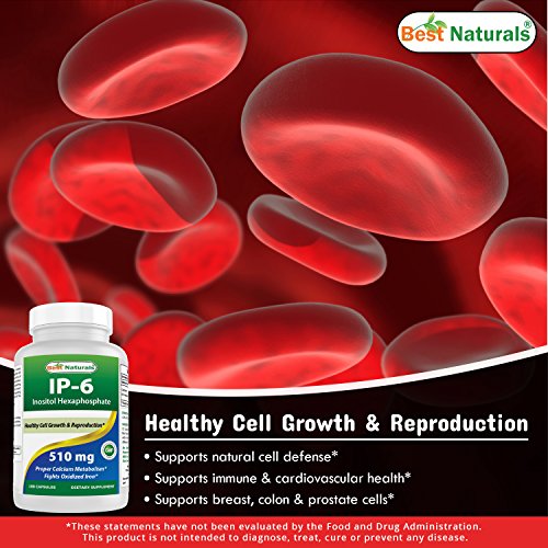 Best Naturals Ip-6 510 Mg 180 Capsules #TOP2