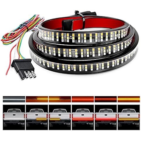 Nilight 48" Truck Tailgate Light Strip Cover