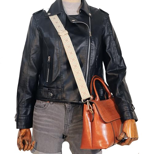Image of Wide Shoulder Strap Adjustable Replacement Belt Crossbody Canvas Bag Handbag