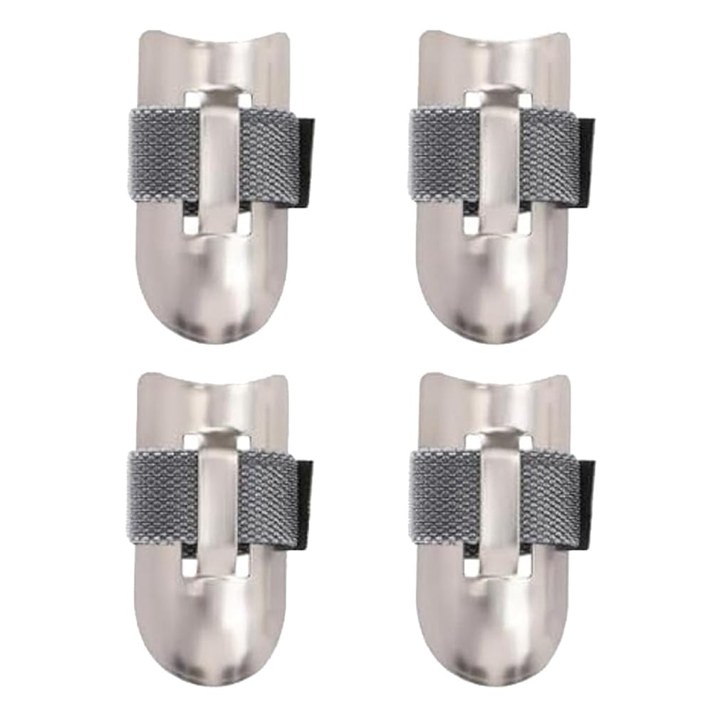 Vjsujehgy Stainless Steel Finger Guard,Finger Protectors Finger Guards for Cutting Food,Multifunctional Finger Hand Protector