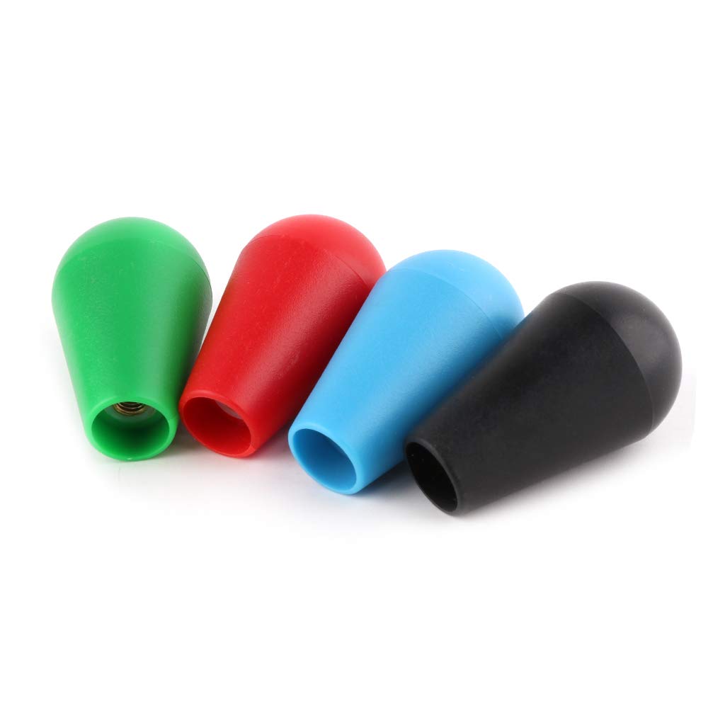 1 Pezzo Colorato Ovale Top Rocker per Head Arcade Game Joystick Maniglia Sostituzione Top B Joystick Maniglia