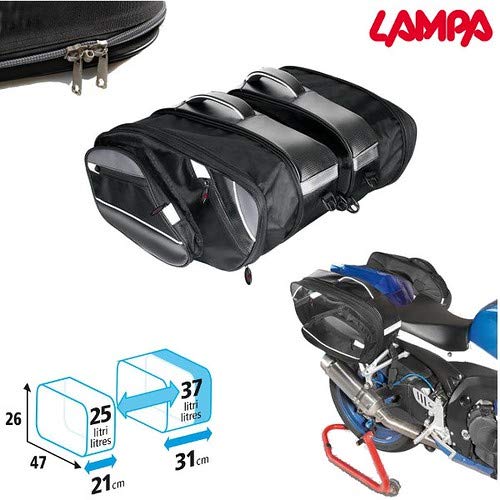 90420 borse laterali moto compatibile con archive