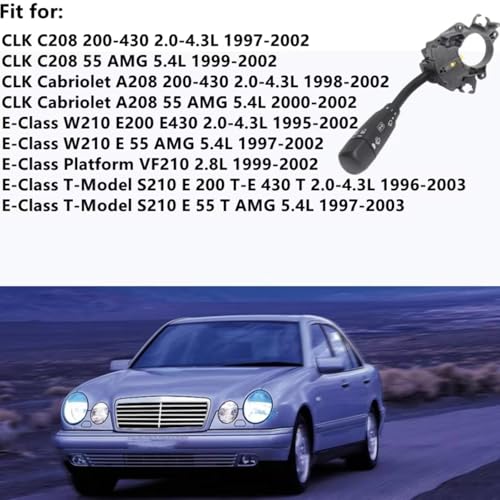 Indicateur de voiture Benz W210 robuste avec commande d'essuie-glace - 4