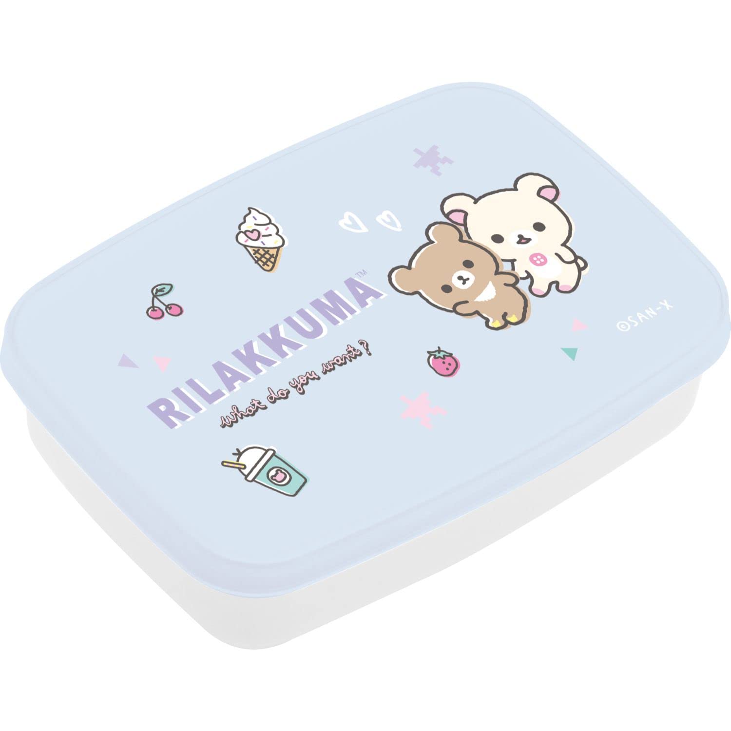 Amazon.co.jp: サンエックス リラックマ 入れ子型ランチボックス