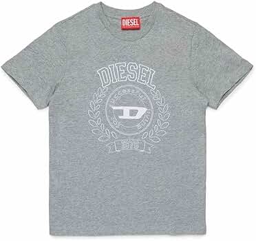 DIESEL ハート型ロゴ 半袖Tシャツ グレー 中古・古着通販】DIESEL (ディーゼル) ハートロゴT-Ele Tシャツ