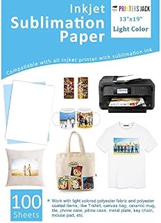 Sublimation Paper 100 Sheets 13" x 19" for Any Epson HP Canon Sawgrass