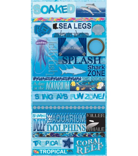 Reminisce Under The Sea Quote Stickers