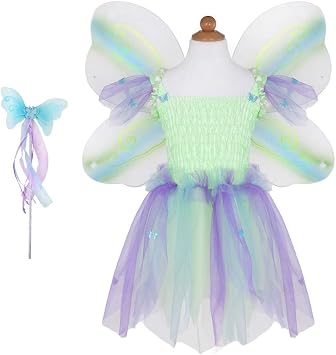 Great Pretenders Butterfly Dress/Wings Costume Dress-Up Play