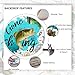 Gone Fishing Backdrop Wooden Wall Fishing Theme Birthday Party O Fish Ally Kids Baby Shower Photography Background Fishing Gear Car Trunk Backdrop Retirement Fisherman Party Decor Banner(B, 7X5FT)