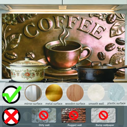 Protector contra salpicaduras cocina para evitar manchas de grasa panel decorativo extraíble 8