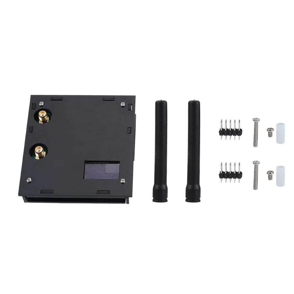 USB Kit de Caja de Antena con Módulo Hotspot Dúplex con Screnn para MMDVM Raspberry Pi DIY OLED(Negro)