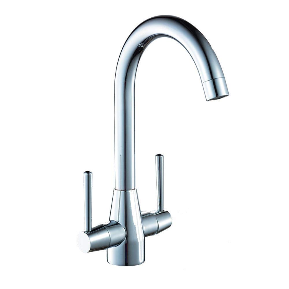 Grifos de fregadero de cocina LWX con rotación de 360 grados y control de agua fría